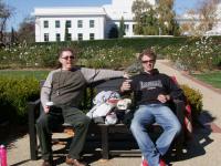 Jeff and Jono on a coffee break - yes I now work with another Jeff -800